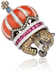 Annoushka Fantasie Jubilee Lion ring by Wendy Yue